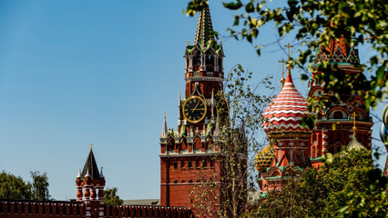 Obraz premium tower of moscow kremlin