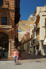 Fototapeta na wymiar Calle Sierpes, Seville