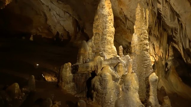 inside Lipa Cave near Cetinje