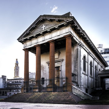Templo ingl&eacute;s en Montevideo, Uruguay