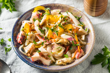 Homemade Cold Seafood Salad