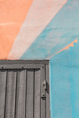 door black wooden vintage texture painted colors