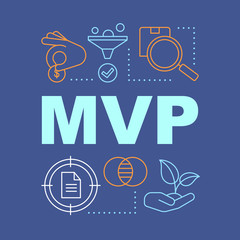 MVP word concepts banner