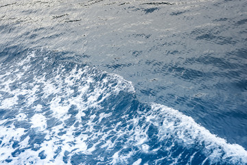 Background shot of aqua sea water surface