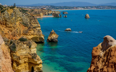 Algarve coastal landscape