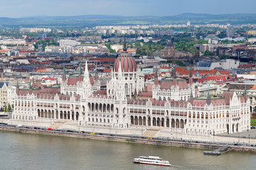 Fototapeta premium Parliament in Budapest, Hungary