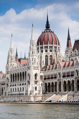 Fototapeta premium Parliament in Budapest, Hungary