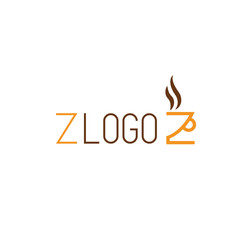 z logo with coffee cup icon