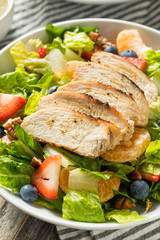 Healthy Homemade Strawberry Poppyseed Salad