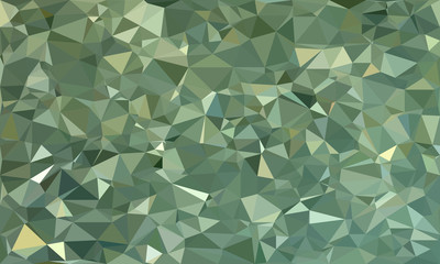 Abstract polygon green and blue graphic pattern composed of triangles. Vector graphic wallpaper.