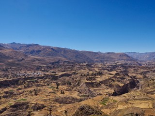 Fototapeta na wymiar canyon Colca Pérou