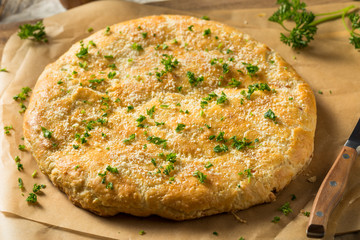Homemade Russian Cheese Stuffed Bread