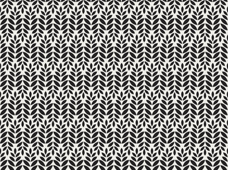 Abstract floral seamless pattern. Vector art deco texture. Geometric minimalist background.