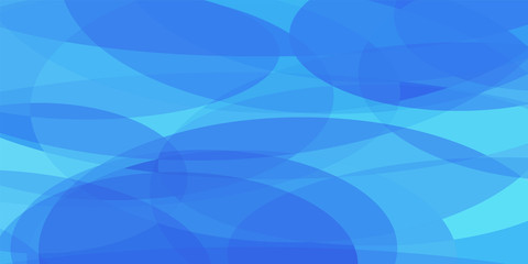 blue ovals abstract background