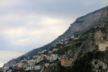 view from amalfi coast