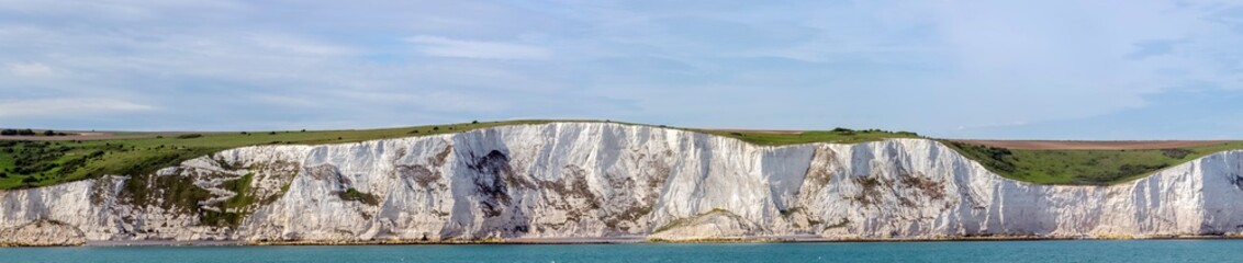 White cliffs of England in Dover, United Kingdom