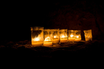 Candles Burning at Night, Night of the candles
