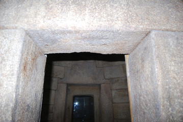 Obraz premium Kazanlak, Bulgaria - May 29, 2018 : Ancient Thracian royal tomb of Seuthes III, Golyama Kosmatka is a Thracian hill. It's in the Rose Valley around Kazanlak (UNESCO World Heritage Site)