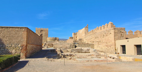 Alcazaba de Almería, Andalucía, España