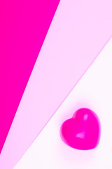 pink heart minimalism