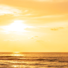 A tranquil dusk seascape over Ban Nam Khem Beach.