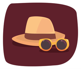 summer time holiday vector ilustration