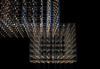 A Abstract Light Fixture