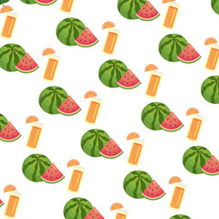 Summer and vacation background design