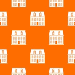 Fototapeta premium house pattern vector orange for any web design best