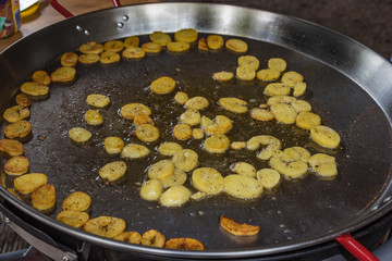 Gebratene Bananen