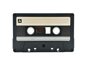 Audio cassette to record sound 70s 90s years