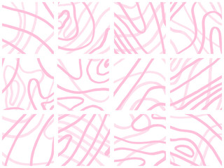 Abstract background with lines and curves