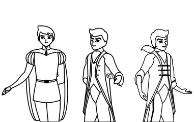 princes charming of tales characters