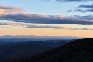 Mountain view from Reddish Knob, West Virginia