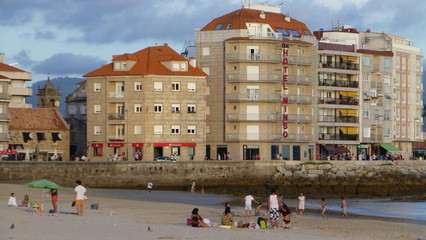Sanxenso / Sangenjo, coastal village of Galicia,Spain