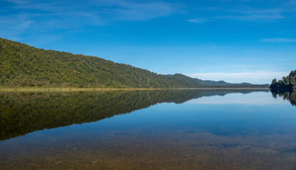 Lake Reflections in New Zealand