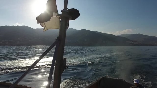bateau de p&ecirc;che, bejaia, Alg&eacute;rie