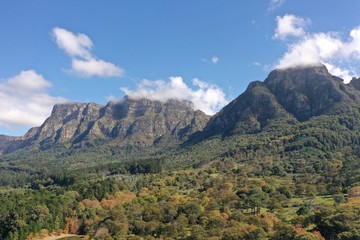 Table mountain during day in Cape Town