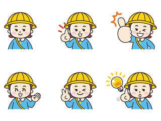 保育・幼稚園児の女の子セット01