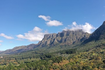 Table mountain during day in Cape Town