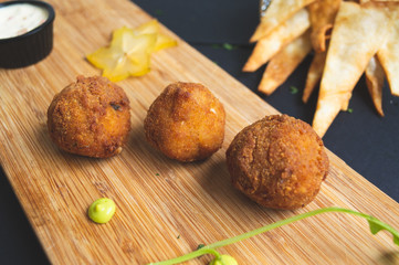 croquetas de pescado