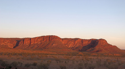 Fototapeta na wymiar Sunset at the bungle Bungles in Western Australia