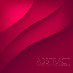 red background with ribbon