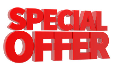 3D SPECIAL OFFER word 3d rendering