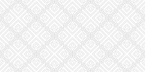 Line geometric abstract pattern seamless gray line on white background.