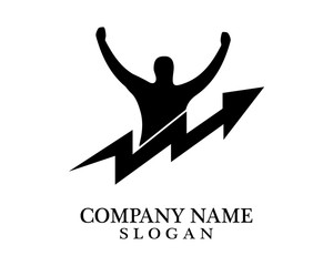 Success People Logo Template Design Vector