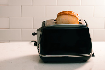 Toaster toasted bread sheet looking yummy for morning meal