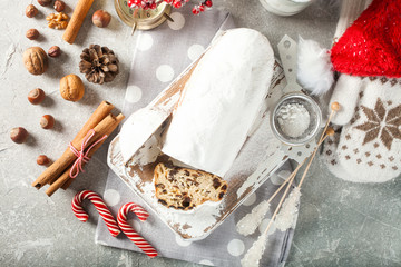 Christmas stollen.
