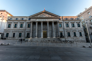 Fototapeta na wymiar spanish parliament