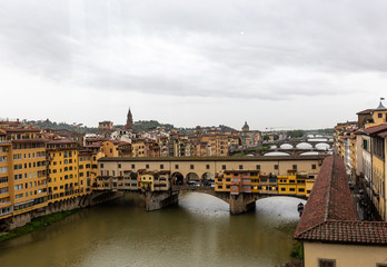 Obraz premium Old bridge on the river